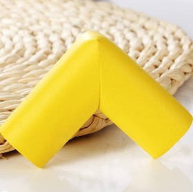 М'яка накладка на кути - 8 мм. Жовтий. (00103)