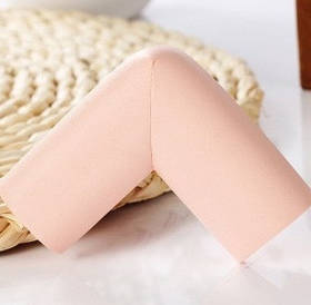 Захист на гострі краї меблів - 8 мм. Рожевий. (00102)