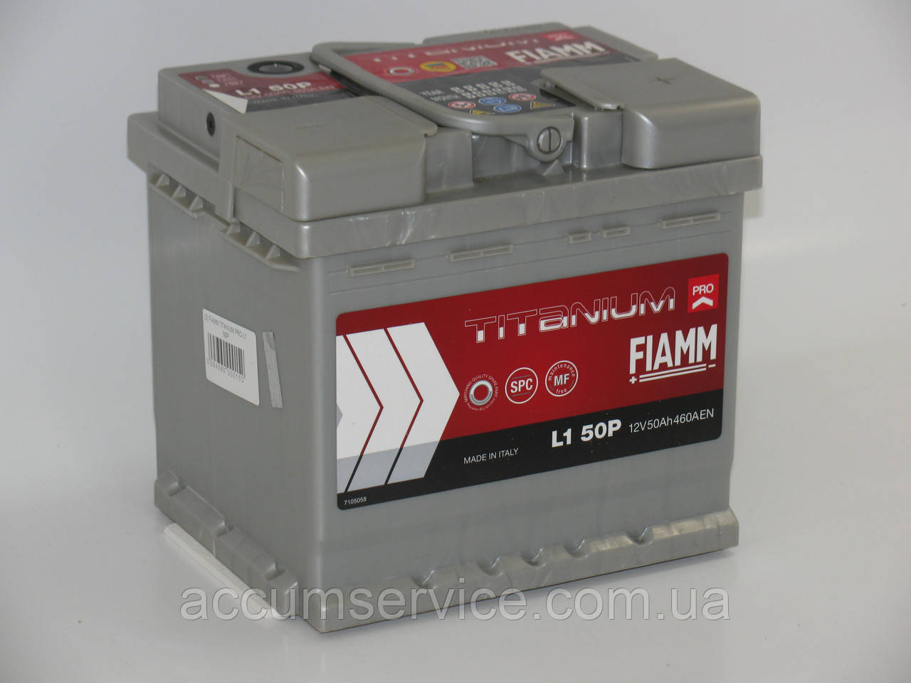 Акумулятор FIAMM TITANIUM PRO L1 50P