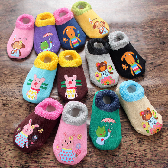 Шкарпетки сліди протиковзкі з махровою підошвою Dear Baby.