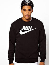 Спортивна кофта Nike, Найк, світшот, трикотаж, чоловічий, чорного кольору, XS