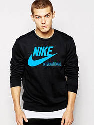 Спортивна кофта Nike, Найк, світшот, трикотаж, чоловічий, чорного кольору, XS