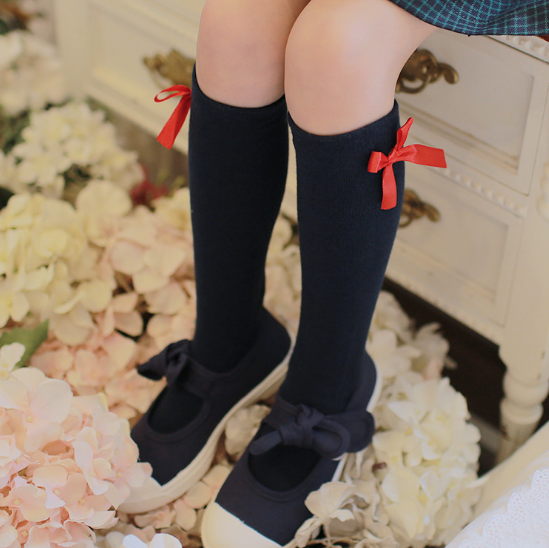 Гольфи - панчохи для дівчинки темно сині (10103), фото 1