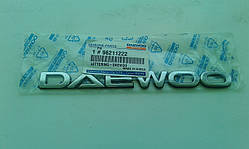 Напис \ емблема "DAEWOO" на кришку багажника Нубіра GM Південна Корея