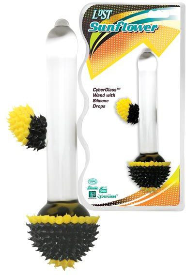 Фалоїмітатор зі скла Sunflower, 15х2,5 см.