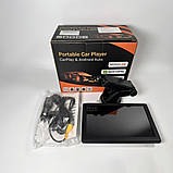 Монітор для камери заднього виду 7", Carplay, Чорний / Монітор для автомобіля / Автомобільна мультимедійна система, фото 7