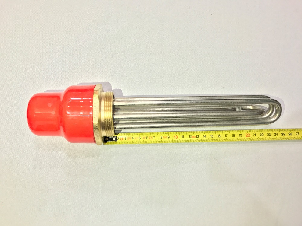 Блок тен (нержавійка) 4.5 кВт різьба 2 дюйма 220 У виробництво Туреччина SANAL