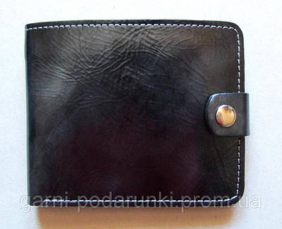 Шкіряний портмоне №2 без тиснення малюнка, портмоне під нанесення логотипу