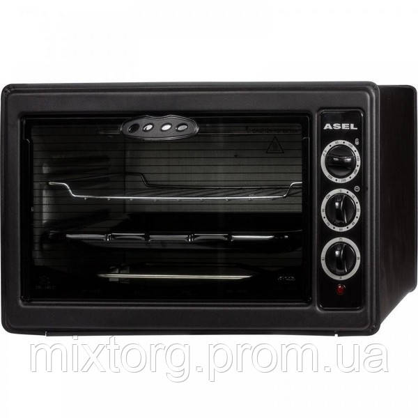 Электрическая Духовка ASEL AF - 0023 BLACK Объёмом 33 Литра Турция ...