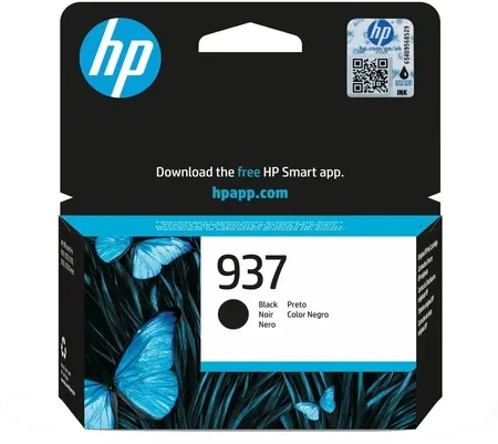 Чорнило для принтера HP 937 Black (4S6W5NE), фото 1