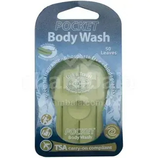 Гель для душа Trek & Travel Pocket Body Wash 50 Leaf Green от Sea to Summit для путешествий