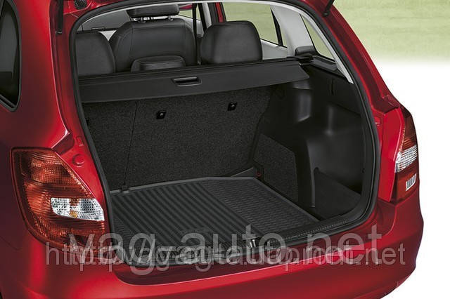 Гумовий килимок багажника Fabia New хетч