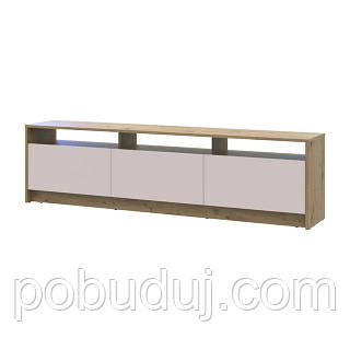 Тумба ТВ Doros U3 Дуб Артизан/Кашемир ДСП 180х33х43 (41516203)