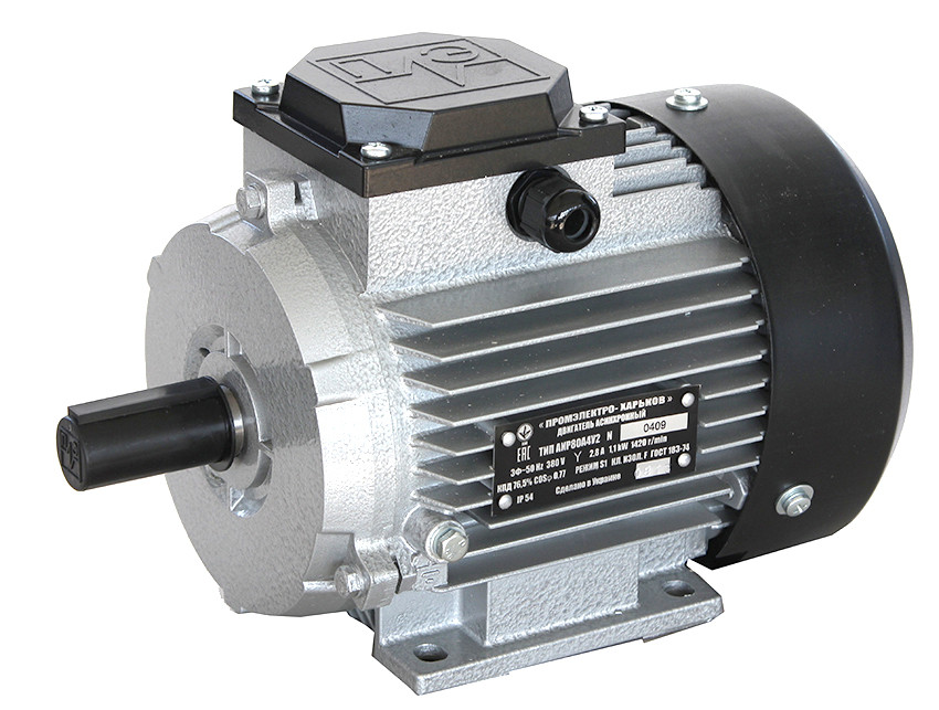 Электродвигатель трехфазный АИР 100 L2 (5,5кВт/3000об/мин) 380В, 220/380В лапа - фото 1 - id-p520400217