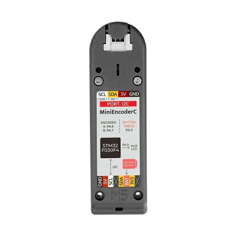 M5Stack MiniEncoderC Hat — модуль вращающегося энкодера для M5StickC Plus, фото 1