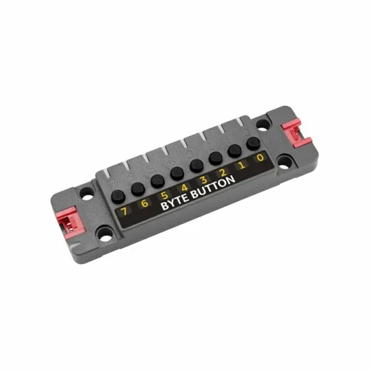ByteButton — 8 кнопок + 9 RGB-светодиодов WS2812C — STM32G031 — модуль расширения — M5Stack U192, фото 1