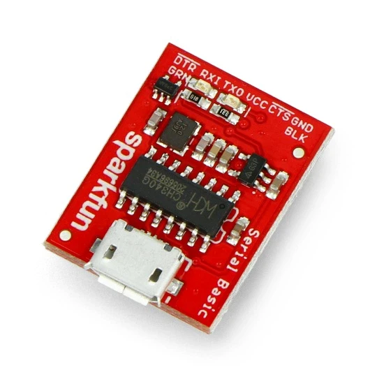 Serial Basic - USB-UART преобразователь CH340G - разъем microUSB - SparkFun DEV-14050, фото 1