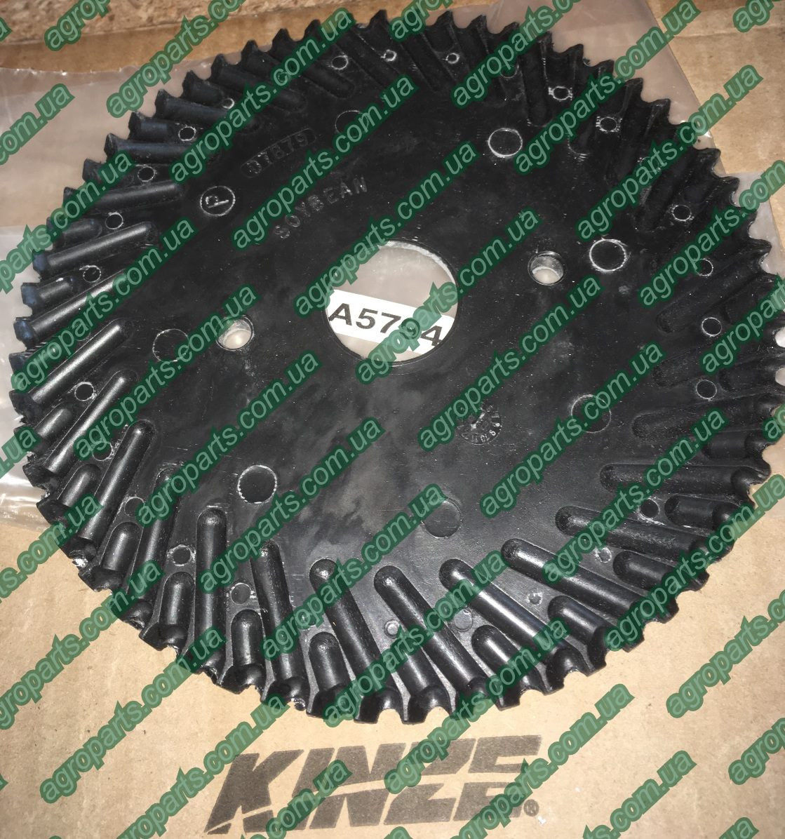 Висівний GA5794 диск з/год Kinze SEED DISC SOYBEAN 60 CELL 817-283c сою ga5794