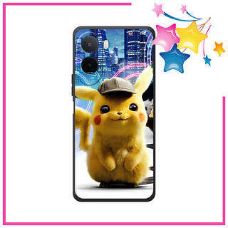 Чохол Пікачу місто для Сяомі Поко М7 / Чохол Pikachu city на Xiaomi POCO M7
