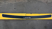 Накладка на бампер Chevrolet Lacetti 5D 2004 - карбон