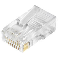 Конектор Merlion RJ-45 8P8C UTP Cat-6 (100 шт) [99-1-liht]