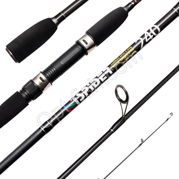 Спінінгове вудлище шт2 Winner Spider spin carbon im8 No0014008 5-20g 2,4 м *