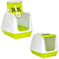 Moderna ФЛІП КЕТ закритий туалет з відкидною кришкою для котів