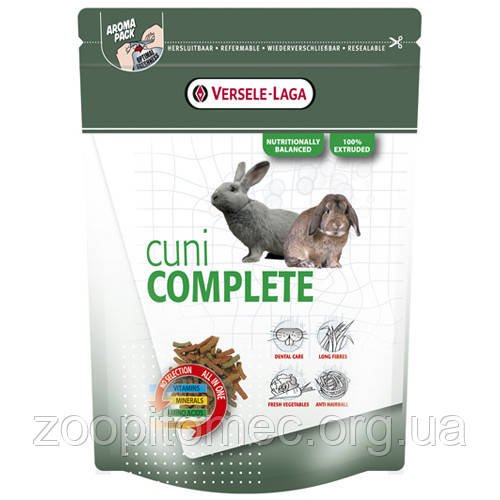 Корм для гризунів, кроликів Versele-Laga Cuni Complete (Версель Лага Куні Компліт), 500 г