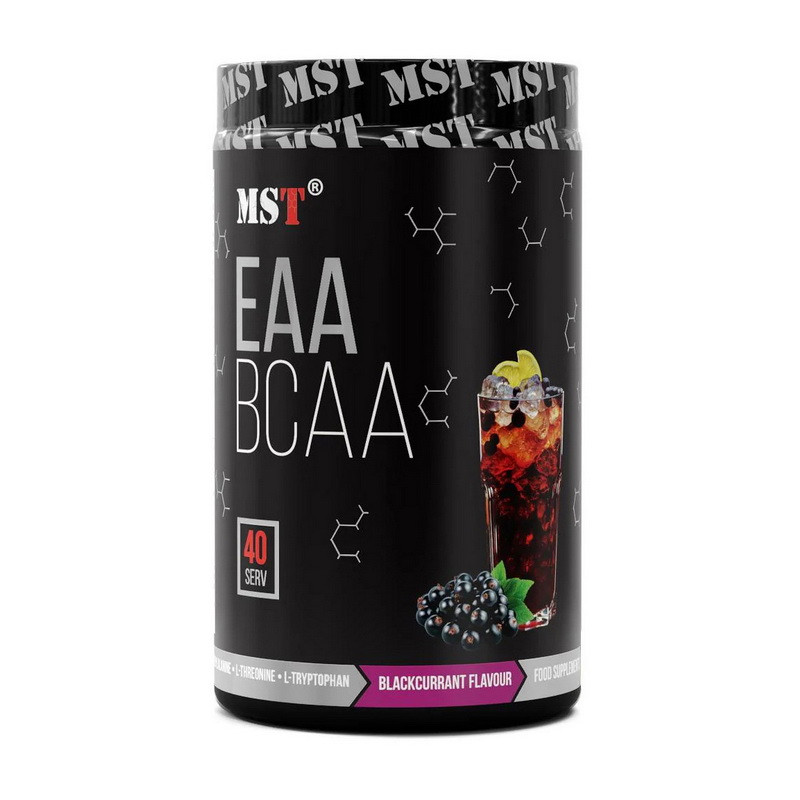 MST BCAA&EAA zero (520 g, blackcurant), фото 1