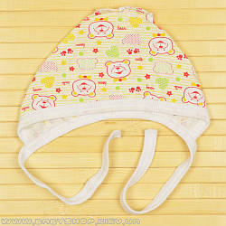 Чепчик для новонародженого (cute bear)