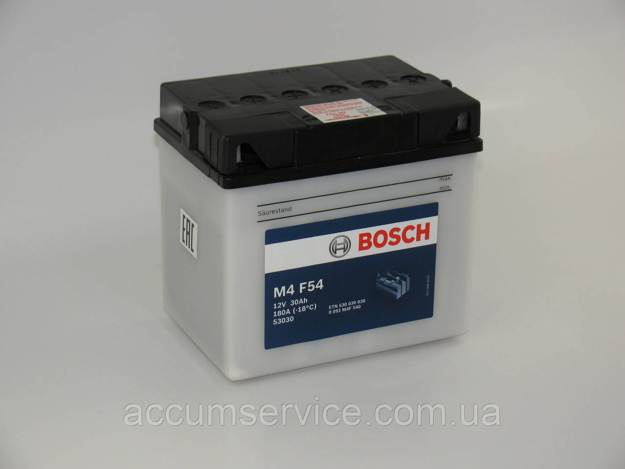 Акумулятор Bosch 0 092 M4F 540