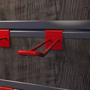 Гачки для экономпанелей 🛒 різних кольорів