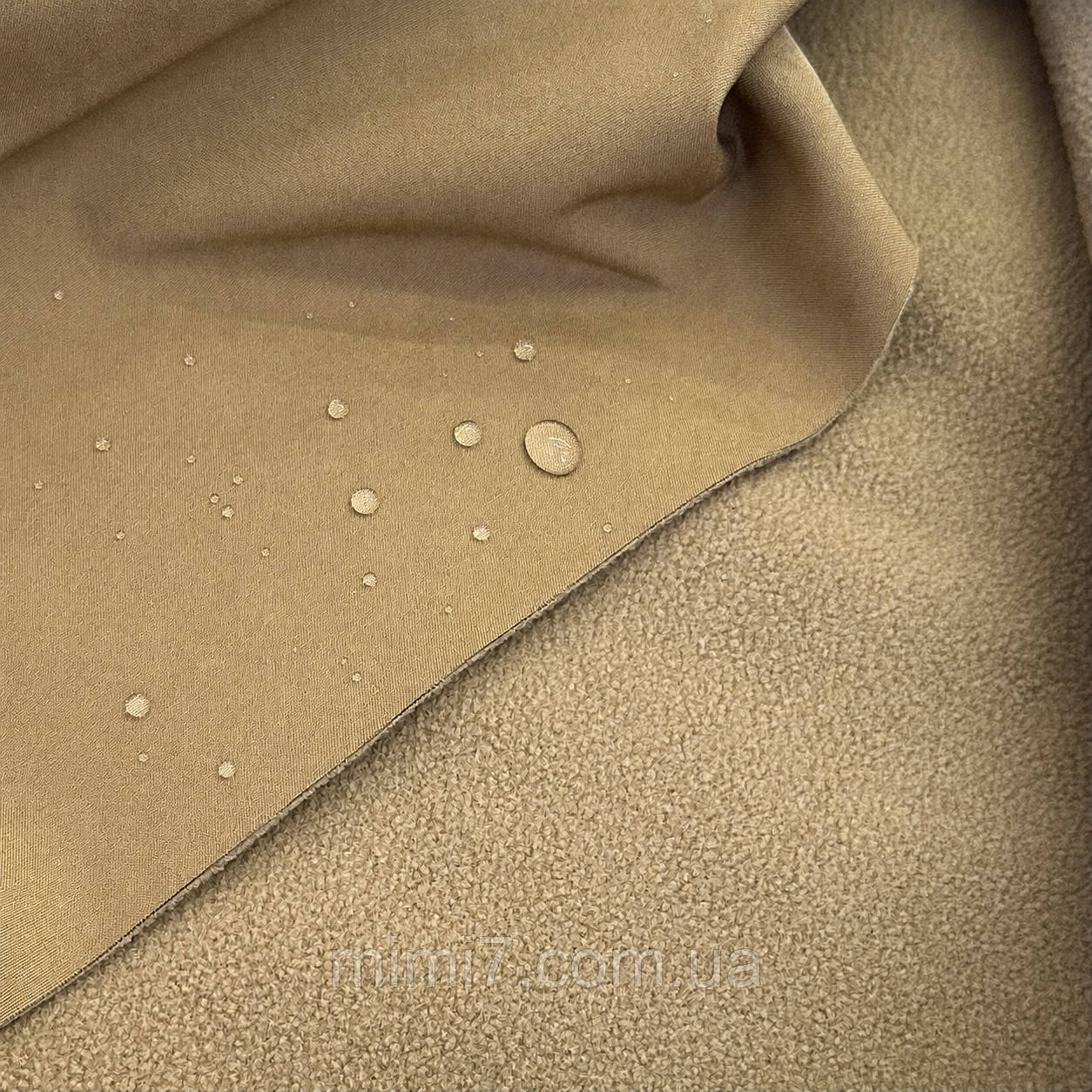 Ткань Софтшелл (SoftShell) Койот 320 г/м² водоотталкивающая для курток и спецодежды, фото 1