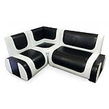 Кухонний кут Барон (FM/ФМ) 1750х1300х640 h800 (2кат) нерозкладний, фото 2