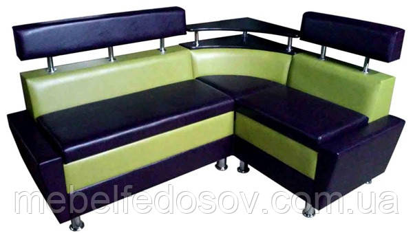 Кухонний кут Кардинал розкладний (FM/ФМ) 2000х1300х600 h900 спальний 1700х900 (2кат), фото 1