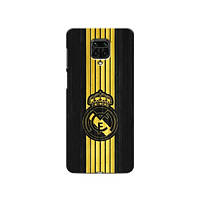 Чехол ФК Реал Мадрид для Сяоми Редми Ноут 9 Про / Чехол Real Madrid CF на Xiaomi Redmi Note 9 Pro