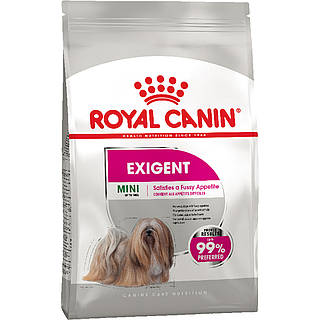 Корм для собак ROYAL CANIN MINI EXIGENT 3.0 кг – сухой корм для привередливых собак малых размеров