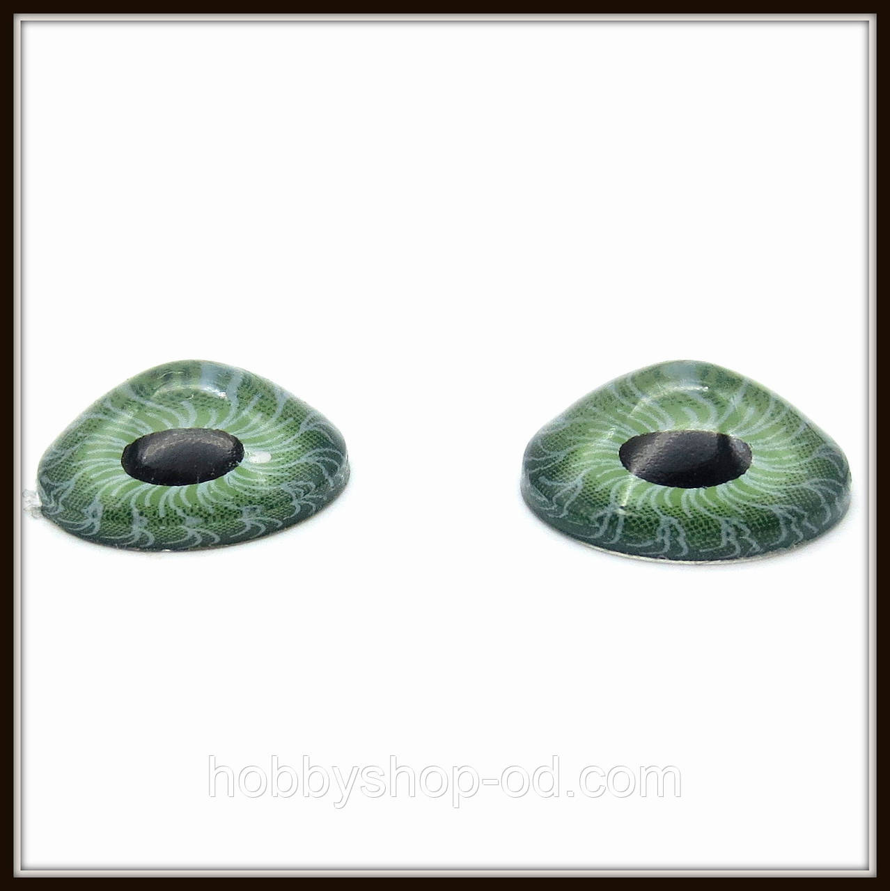 Глазки для кукол зеленые (диам. 12 мм) - фото 2 - id-p520793984