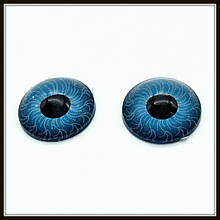 Очі для ляльок блакитні (діам. 12 мм)