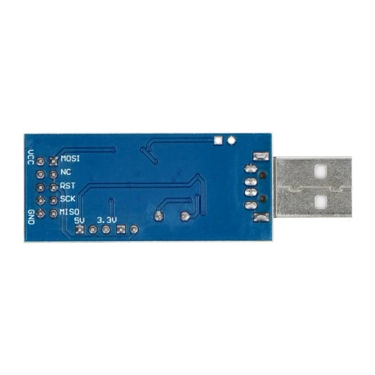 Програматор USBasp ISP, сумісний з AVR/MCS-51, + стрічка IDC - HW-437, фото 1