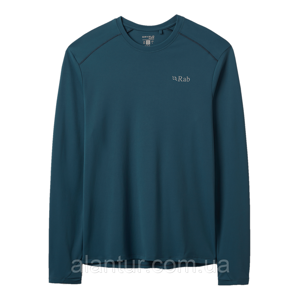 Force LS Tee футболка  з довгим рукавом чоловіча, Tempest Blue, XL, фото 1