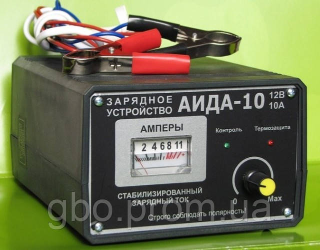 Зарядний пристрій для АКБ «АІДА-10».