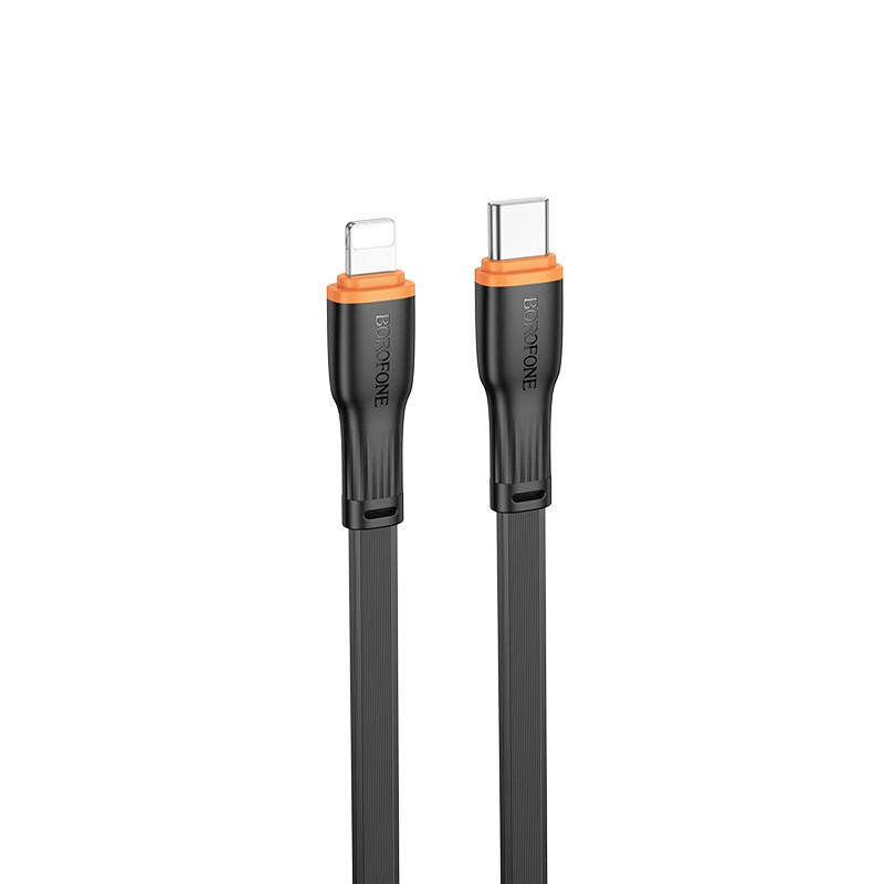 Кабель BOROFONE BX118 Esplendido PD charging data cable iP Чорний, фото 1