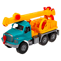 Кран подъемный пластиковый для игр от 3 лет 54х21х28 см Colorplast MK-14853