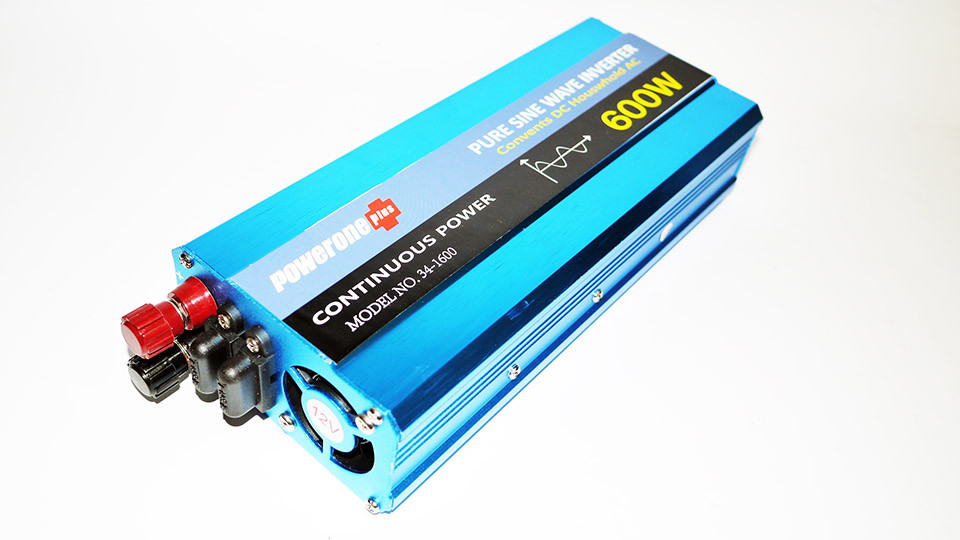 Перетворювач напруги інвертор Powerone 12 - 220V 600W - чиста синусоїда