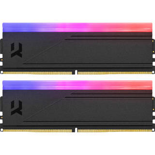 Модуль памяти для компьютера DDR5 32GB (2x16GB) 6000 MHz IRDM RGB Black Goodram () 4133923 dobra sprava