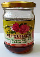 Фітосироп з пелюсток кримської троянди та квітів липи 200мл