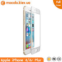 Захисне скло Mocolo iPhone 6/6s Plus Full Cover (White)