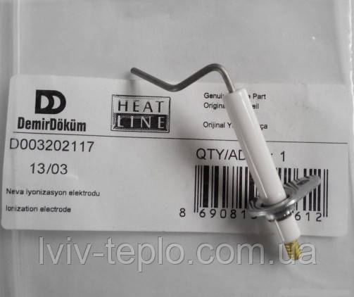 0020118686 Електрод іонізації Lynx D003202117 Protherm, фото 1
