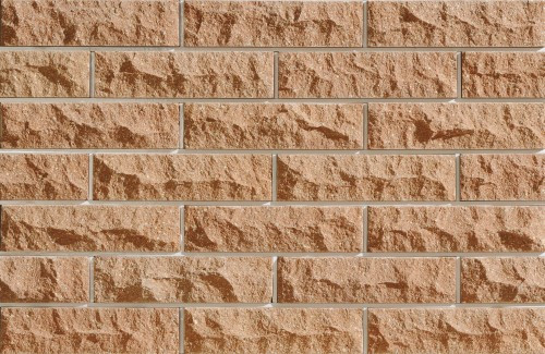 Плитка фасадна LAND BRICK скеля персикова 250х20х65 мм